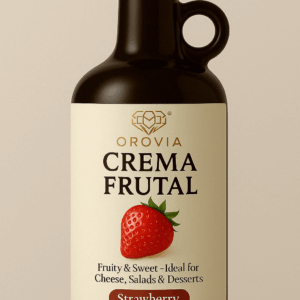 Fruity gourmet vinegar cream Strawberry - CREMA FRUTAL, 500ml