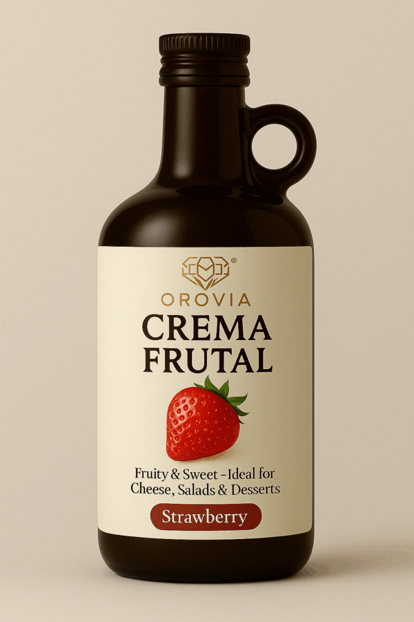 Fruity gourmet vinegar cream Strawberry - CREMA FRUTAL, 500ml