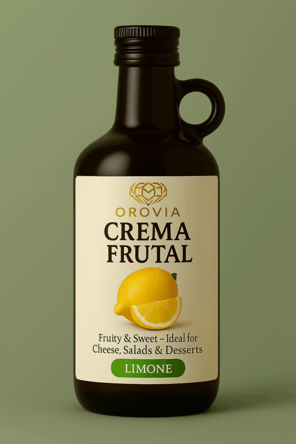 Fruity gourmet vinegar cream Lemon - CREMA FRUTAL, 500ml