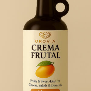 Fruity gourmet vinegar cream Mango - CREMA FRUTAL, 500ml
